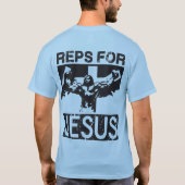 Reps voor Jezus T-shirt (Achterkant)