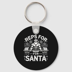 Reps Voor Sinterklaas – Grappige Kerst Fitness Bod Sleutelhanger