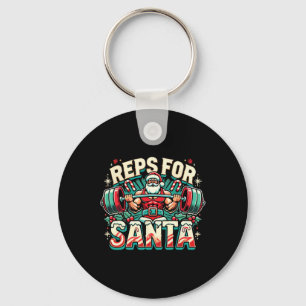 Reps Voor Sinterklaas – Grappige Kerst Fitness Bod Sleutelhanger