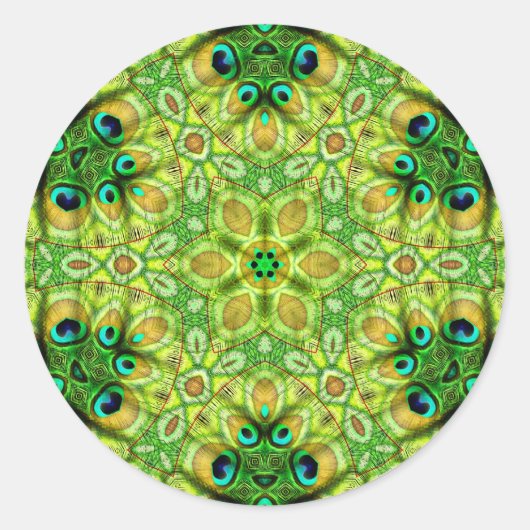 Repsycle Peacolia-2 Sticker (Voorkant)