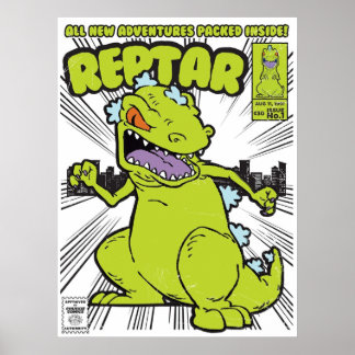 Reptar-stripboek Poster