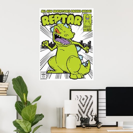 Reptar-stripboek Poster (Thuiskantoor)