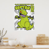 Reptar-stripboek Poster (Keuken)