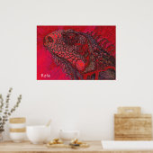 Reptiel 2 poster (Keuken)