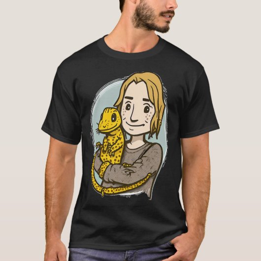Reptiel Animal Zookeeper Reptiel mama 1 T-shirt (Voorkant)