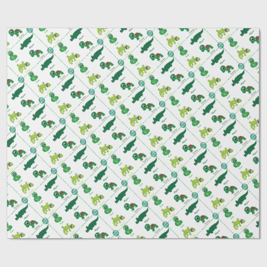 reptiel cadeaupapier (Vlak)