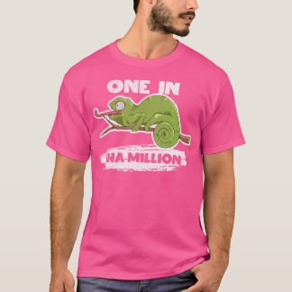 Reptiel citaat voor een kameleon eigenaar t-shirt