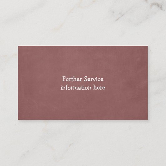 Reptiel Cool Lizard Live Pet Visitekaartje (Achterkant)