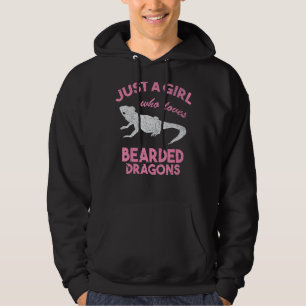 Reptiel Dier Meisjes Pet Lizard Bearded Dragon Hoodie