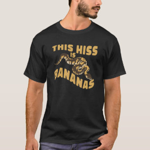 Reptiel Dit is Bananas Banana Ball Python T-shirt
