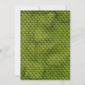 Reptiel en insect bewerkbare uitnodiging (Achterkant)