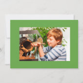 Reptiel feestje voor kinderen | Slang & Hagedis Kaart (Achterkant)