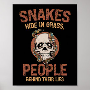 Reptiel Huid Slangenhuid Slang Moeder 2 Poster
