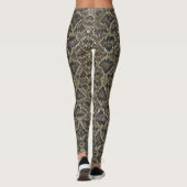 Reptiel huidontwerp op een Leggings (Achterkant)