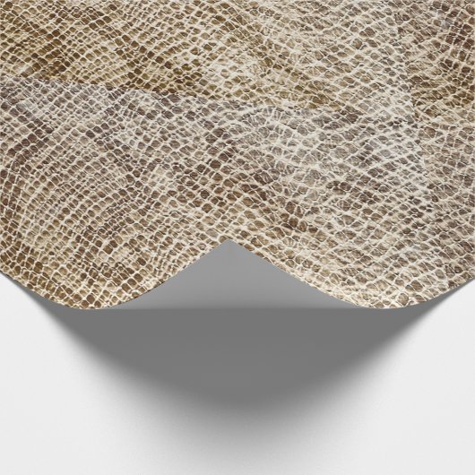 Reptiel huidpatroon cadeaupapier (Hoek)