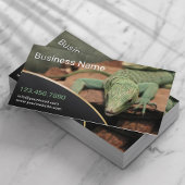 Reptiel Lizard Live Pet Store Professional Visitekaartje