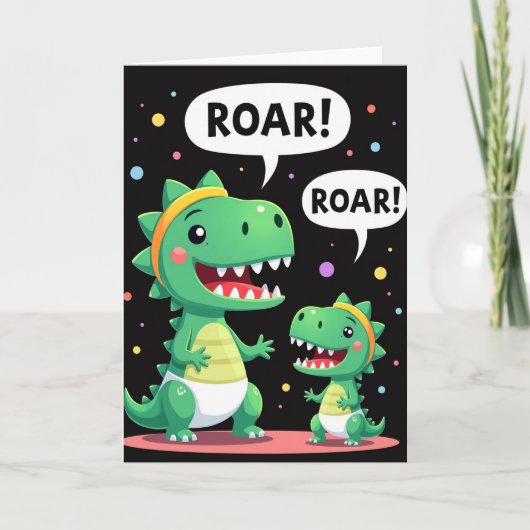 Reptiel Moederdag Brul Kaart (Voorkant)