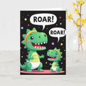 Reptiel Moederdag Brul Kaart (Gele Bloem)