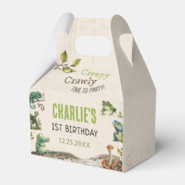 Reptiel Show verjaardagsfeestje Bedankdoosjes