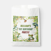 Reptiel Show verjaardagsfeestje Bedankzakje (Voorkant)