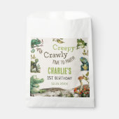 Reptiel Show verjaardagsfeestje Bedankzakje (Voorkant)