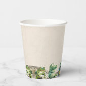 Reptiel Show verjaardagsfeestje Papieren Bekers (Achterkant)