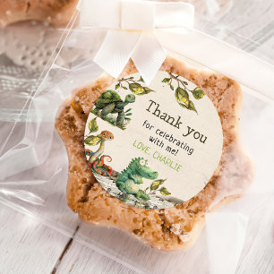 Reptiel Show verjaardagsfeestje Ronde Sticker