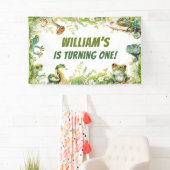 Reptiel Show verjaardagsfeestje Spandoek (Insitu)