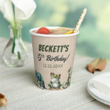 Reptiel thema Kind verjaardagsfeestje