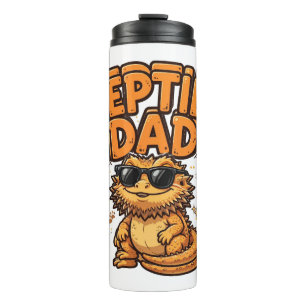 Reptiel vader baardagaam thermische tumbler thermosbeker