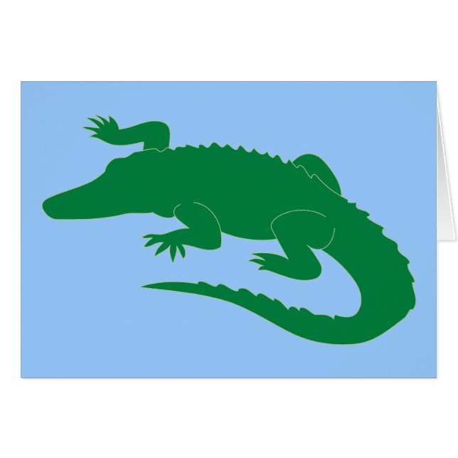 Reptiel voor krokodillengalligator (Voorkant Horizontaal)