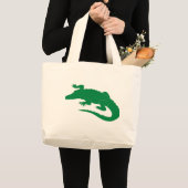 Reptiel voor krokodillengalligator grote tote bag (Voorkant (product))