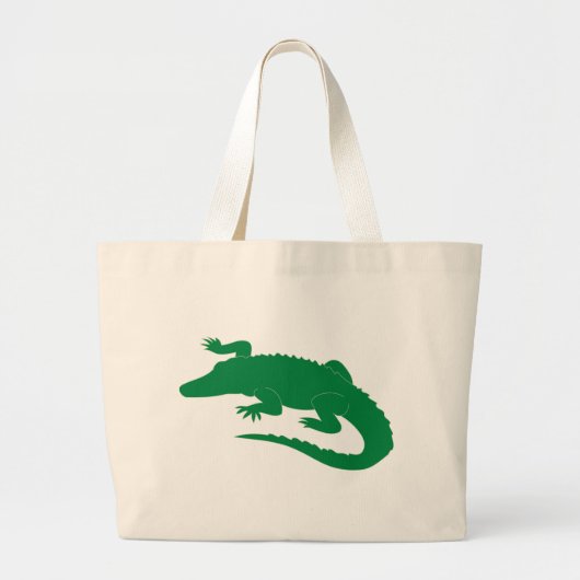 Reptiel voor krokodillengalligator grote tote bag (Voorkant)