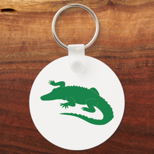 Reptiel voor krokodillengalligator sleutelhanger (Voorkant)