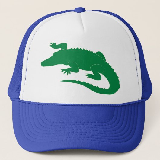 Reptiel voor krokodillengalligator trucker pet (Voorkant)