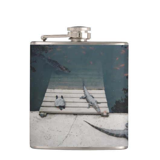 Reptielen Basking Heupfles (Voorkant)