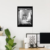 Reptielen Basking Poster (Thuiskantoor)