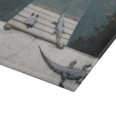 Reptielen Basking Snijplank (Hoek)