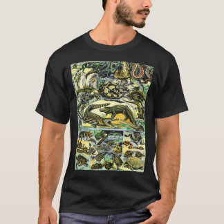 Reptielen Collectie Chart Turtle Snake Species T-shirt