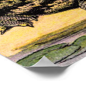 reptielen door Adolphe Millot Poster (Hoek)