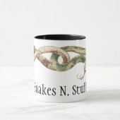 reptielen, getwijnde slangen of vloerbedekking mok (Midden)