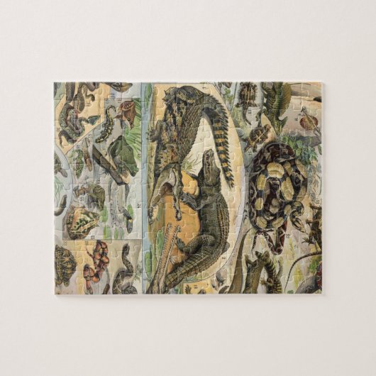 Reptielen Legpuzzel (Horizontaal)