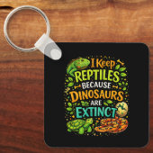 Reptielen regeren sleutelhanger (Voorkant)