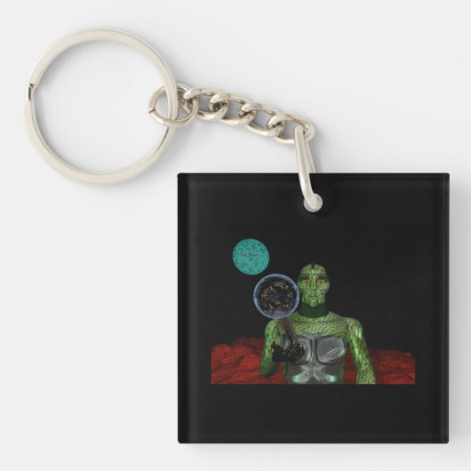reptielen sleutelhanger (Voorkant)