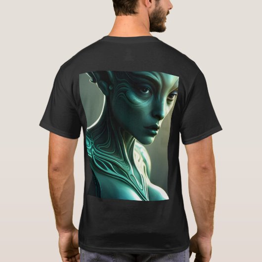 Reptielengodin T-shirt (Achterkant)