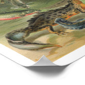  reptielenluis vis poster (Hoek)