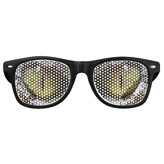 Reptielenogen Retro Zonnebril (Voorkant)