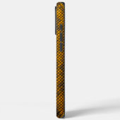 Reptielenpantser: slangenhuid Case-Mate iPhone case (Achterkant / Links)