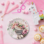 Reptielhagedis verjaardag papieren bordje (Feest)