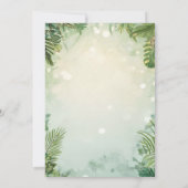 Reptile 6th Birthday Snake Boy Invitation Kaart (Achterkant)